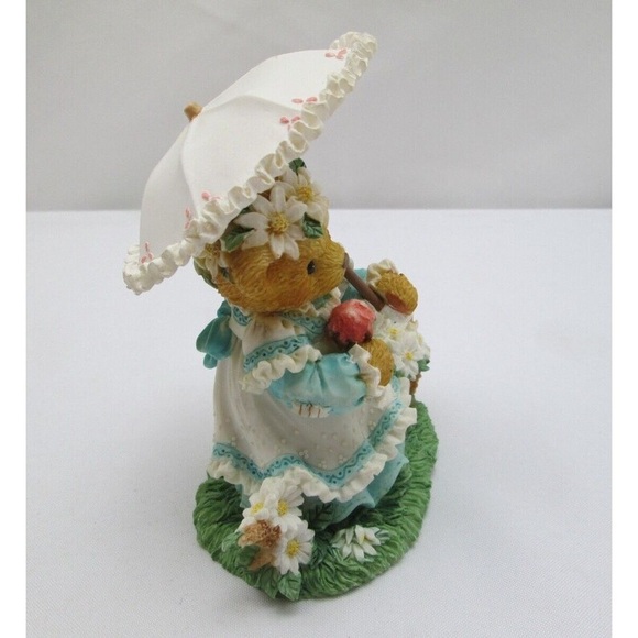 โค๏ธ KIMBERLY - Cherished Teddies - Summer Teddy Bear Parasol Ice Cream - BOXED ๐๐ - Picture 5 of 12